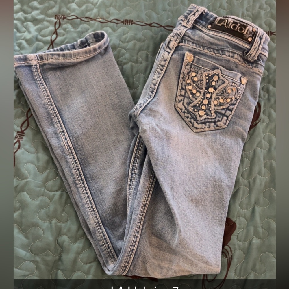 LA Idol youth size 7 jeans